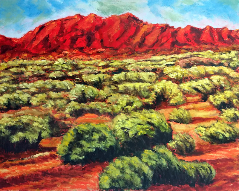 "Valley of Fire" 24x30 inches