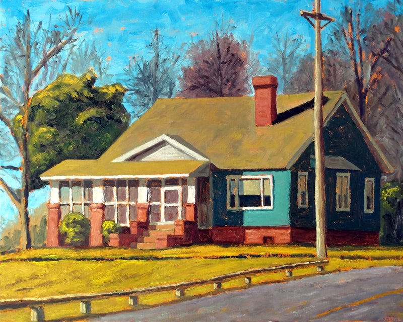 "House in Lexington" 16x20 inches
