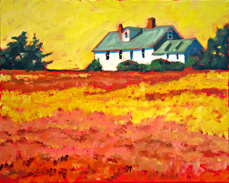 "House on Pilot Hill Road" 16x20 inches