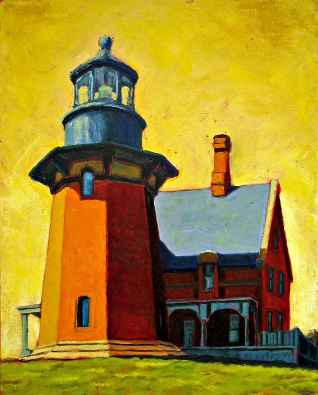 "South East Lighthouse" 30x24 inches